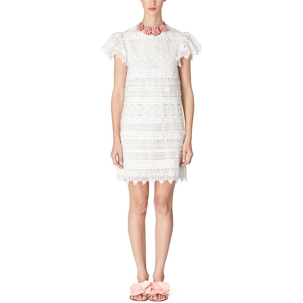 NWT CAROLINA HERRERA Shift Mini Dress Sz 6 $2290